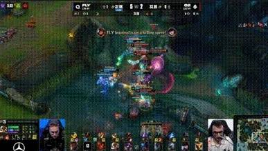 【一竞技1JingJi】LOL：S15全球总决赛瑞士轮 G2 2比1击败FLY！